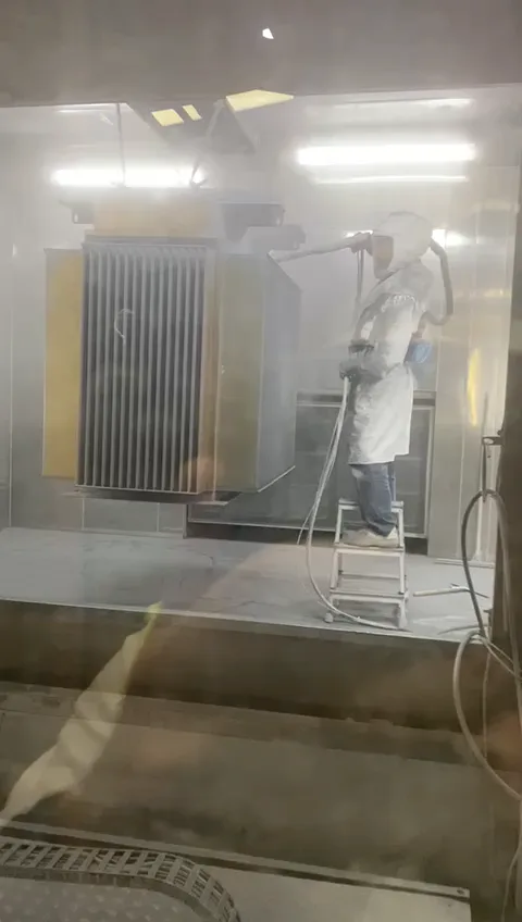 Quy trình phun sơn bột tĩnh điện thủ công